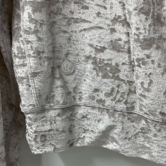 Lululemon Warm Down Crew Crushed Velvet Chrome W3EBNS - Picture 6 of 7